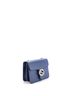 Gucci 100% Leather Blue Interlocking Shoulder Bag Leather Small One size - photo 3