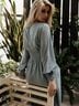 Baltic Born 100% Polyester Blue Casual Dress Size L - photo 5