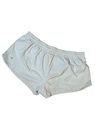 Lululemon Athletica Hotty Hot LR 2.5” - Powder Blue Athletic Shorts (view 2)