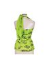 FUZZI Floral Green Sleeveless Top Size XL - photo 2