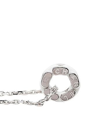 Chanel Chanel Ultra Collection Pendant Necklace J3172 18KWG White Gold 750 Ceramic Women's CHANEL (view 2)