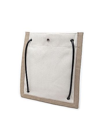 Saint Laurent Saint Laurent Logo Crossbody Bag Shoulder Sacoche Knapsack 710272 Beige Black Canvas Leather Women's SAINT LAURENT (view 2)