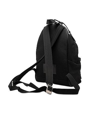 Saint Laurent Saint Laurent City Backpack PLB650617 Black Canvas Leather Women's SAINT LAURENT (view 2)