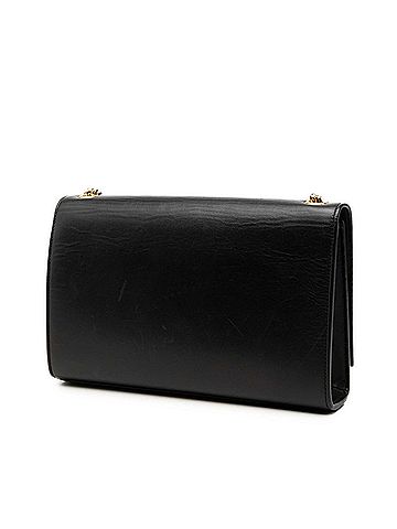 Saint Laurent Saint Laurent Kate Tassel Chain Shoulder Bag 354119 Black Gold Leather Women's SAINT LAURENT (view 2)