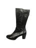 Dorking 100% Leather Solid Black Boots Size EU 41 - photo 1