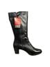 Dorking 100% Leather Solid Black Boots Size EU 41 - photo 2