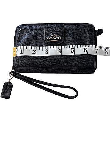 Coach with hangtag Leather Wristlet (view 1)