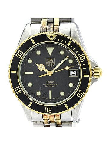 TAG Heuer TAG HEUER 1000 Professional Gold Plated Steel Watch 980.020B (view 1)