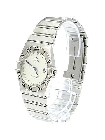 Omega OMEGA Constellation Stainless Steel Quartz Mens Watch 396.1070 Polished (view 2)