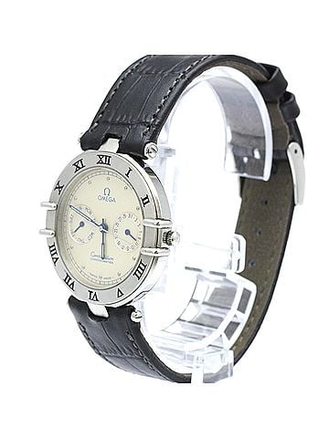 Omega OMEGA Constellation Day Date Steel Quartz Mens Watch 198.0155 Polished (view 2)