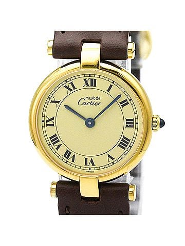 Cartier Cartier Must Quartz Gold Plated Women's Dress/Formal (view 1)