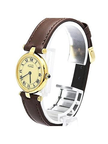Cartier Cartier Must Quartz Gold Plated Women's Dress/Formal (view 2)