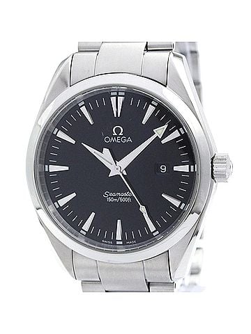 Omega OMEGA Seamaster Aqua Terra Steel Quartz Mens Watch 2517.50 Polished (view 1)