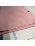 Wrap 100% Cotton Solid Stripes Pink Jacket Size 14 - photo 8