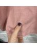 Wrap 100% Cotton Solid Stripes Pink Jacket Size 14 - photo 5