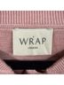 Wrap 100% Cotton Solid Stripes Pink Jacket Size 14 - photo 3