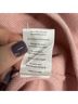 Wrap 100% Cotton Solid Stripes Pink Jacket Size 14 - photo 6