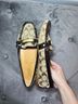 Coach 100% Canvas Solid Tan Brown Flats Size 11 - photo 4