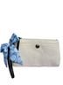 Coach White Leather Wristlet One size - photo 1
