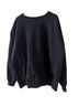 Hanes 100% Cotton Black Sweatshirt Size 3X - photo 1
