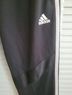 Adidas 100% Polyester Black White Track Pants Size M - photo 4
