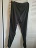 Adidas 100% Polyester Black White Track Pants Size M - photo 8