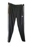 Adidas 100% Polyester Black White Track Pants Size M - photo 1