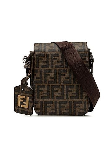 Fendi Fendi Zucca Crossbody Shoulder Bag 7VA205 Brown Women's FENDI (view 1)