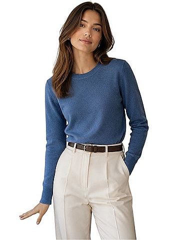 Theory Cashmere Pullover Sweater (view 1)