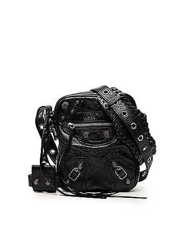 Balenciaga Balenciaga Le Cagole Crossbody Shoulder Bag 719065 Black Leather Women's BALENCIAGA (view 1)