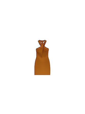Babaton Sculpt Knit Criss-Cross Dress Casual Dress (view 2)