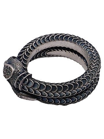 Gucci Gucci Garden Snake Ring in Silver Metal (view 1)