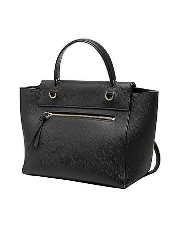 Céline Celine Belt Bag Micro Handbag Shoulder 2WAY Black Leather Women's CELINE (view 2)