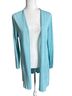 Eileen Fisher Solid Teal Cardigan Size M - photo 1