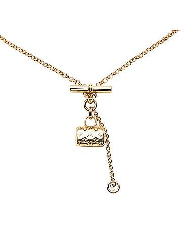 Louis Vuitton Louis Vuitton Collier LV Speedy Necklace M00796 Gold Plated Women's LOUIS VUITTON (view 2)