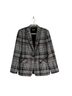 Trina Turk 63% Polyester 34% Viscose 3% Elastane 100% Acetate Graphic Gray Blazer Size 6 - photo 2