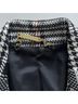 Trina Turk 63% Polyester 34% Viscose 3% Elastane 100% Acetate Graphic Gray Blazer Size 6 - photo 12