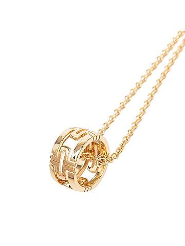 Bvlgari Bulgari Parentesi Pendant Necklace CL854268 18KYG Yellow Gold 750 Women's BVLGARI (view 1)