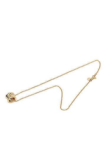 Bvlgari Bulgari B-zero1 3-band pendant necklace 352814 18KYG yellow gold 750 women's BVLGARI (view 2)