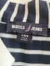 Nautica Stripes Blue White Casual Dress Size L - photo 8