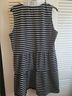Nautica Stripes Blue White Casual Dress Size L - photo 7