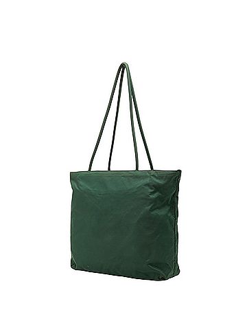 Prada Prada Triangle Logo Plate Tote Bag Shoulder Green Nylon Women's PRADA (view 2)