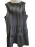 Nautica Stripes Blue White Casual Dress Size L - photo 2
