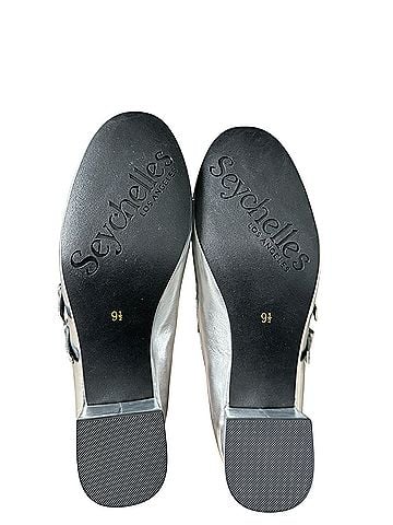 Seychelles Gatsby Silver Block Heels (view 2)