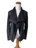 Elie Tahari 100% Leather Black Leather Jacket Size S - photo 1