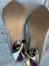 Good American Silver Heels Size 10 1/2 - photo 4