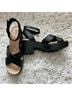 Clarks Black Sandals Size 11 - photo 4