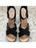 Clarks Black Sandals Size 11 - photo 5
