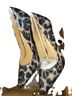 Jessica Simpson Animal Print Multi Color Heels Size 10 - photo 1