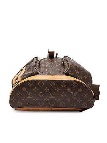 Louis Vuitton Louis Vuitton Monogram Sac à de Bosphore Backpack M40107 Brown Leather Women's LOUIS VUITTON (view 2)